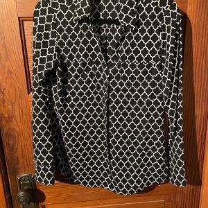 COPY - Express long sleeve 100% polyester dress shirt, medium